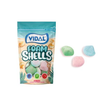 Almejas Rellenas caja 10 bolsas doypacks autocierre 180g