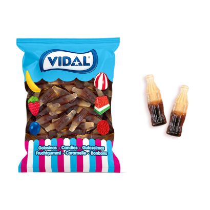 Botellas Cola Jelly bolsa 1 Kg