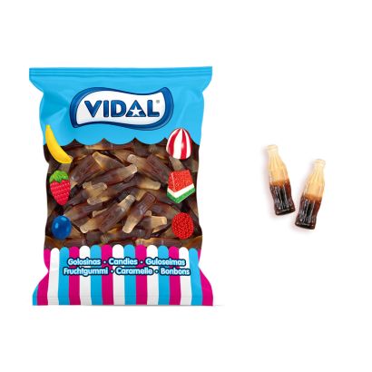 Botellas Cola Jelly bolsa 1 Kg