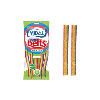 Cintas Multicolor Halal 14 bolsas de 90 g