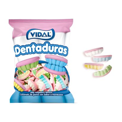 Dentaduras colores bolsa 1,4 kg