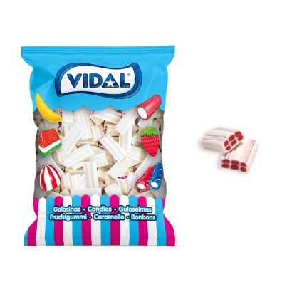 Ladrillos Blancos Fresa Nata bolsa 1,6 Kg