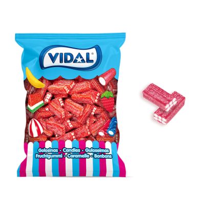 Ladrillos Rellenos Pica Fresa bolsa 1,6 Kg