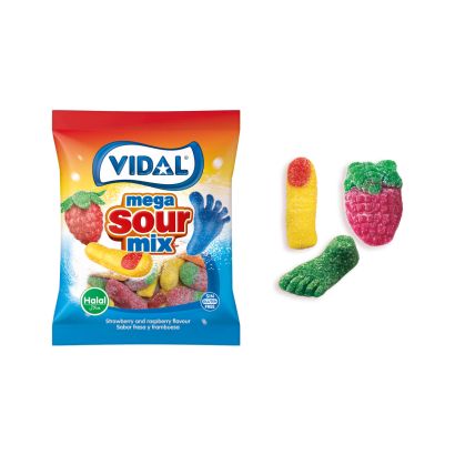 Megasurtido Ácido Halal 14 bolsas de 90 g