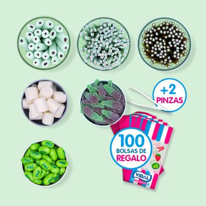 Mesa de chuches Futbolera