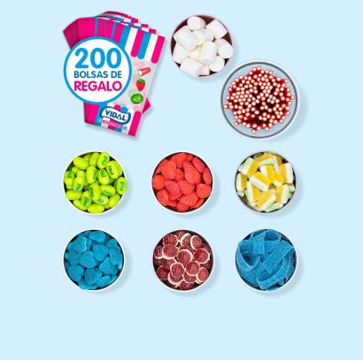 Mesa de chuches Superhéroes