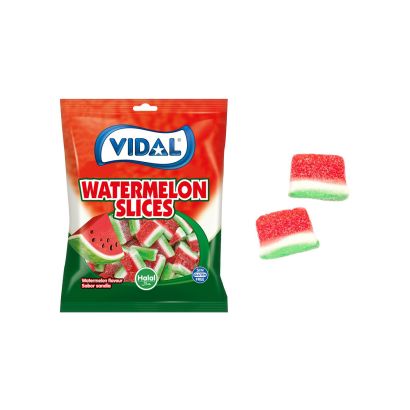 Tajadas de sandía Halal 14 bolsas de 90 g