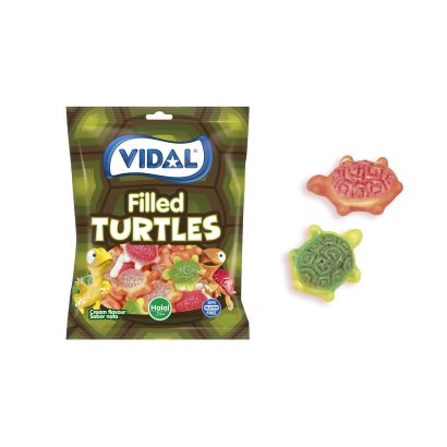 Tortugas Rellenas Halal 14 bolsas de 90g