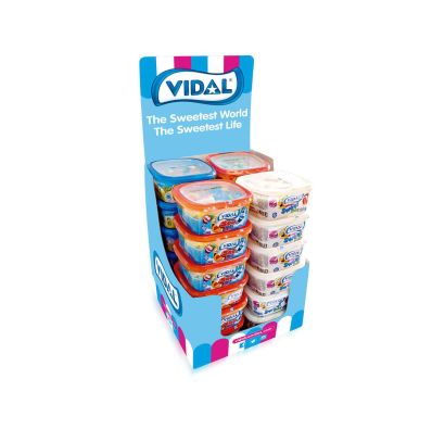 Pack expositor con 24 tarrinas surtidas de 200g
