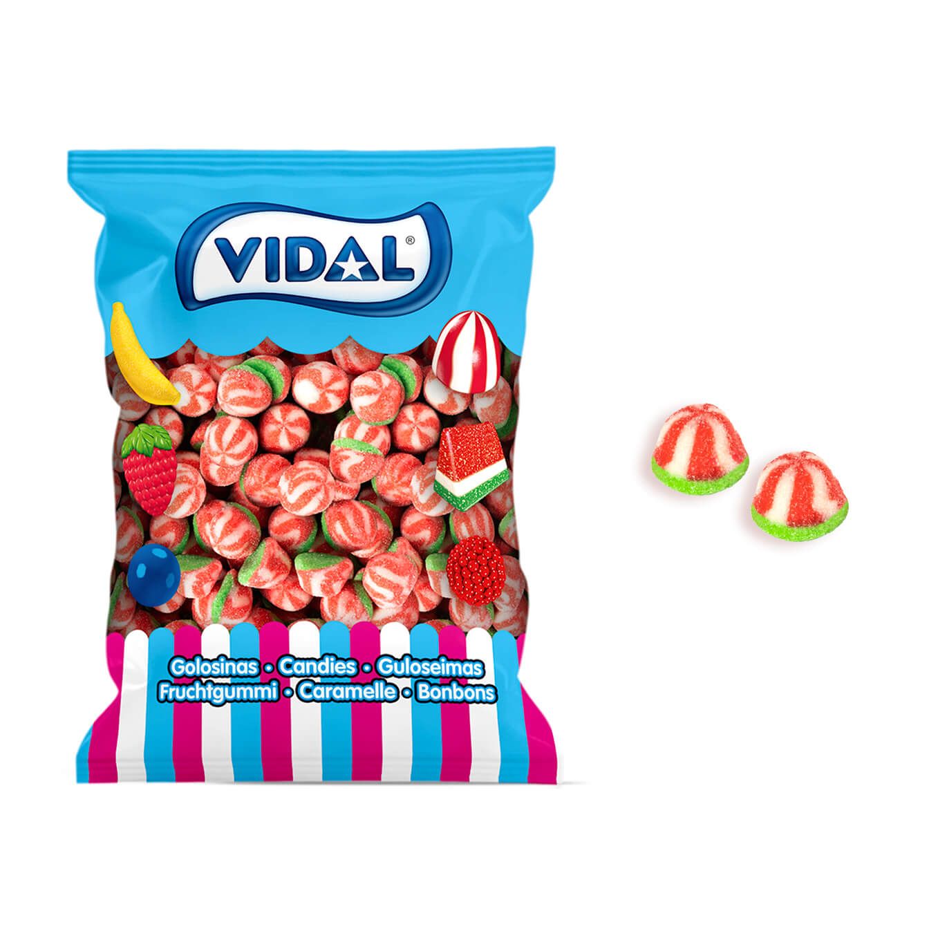 Besos Twist Pica Sandía bolsa 1,5 Kg