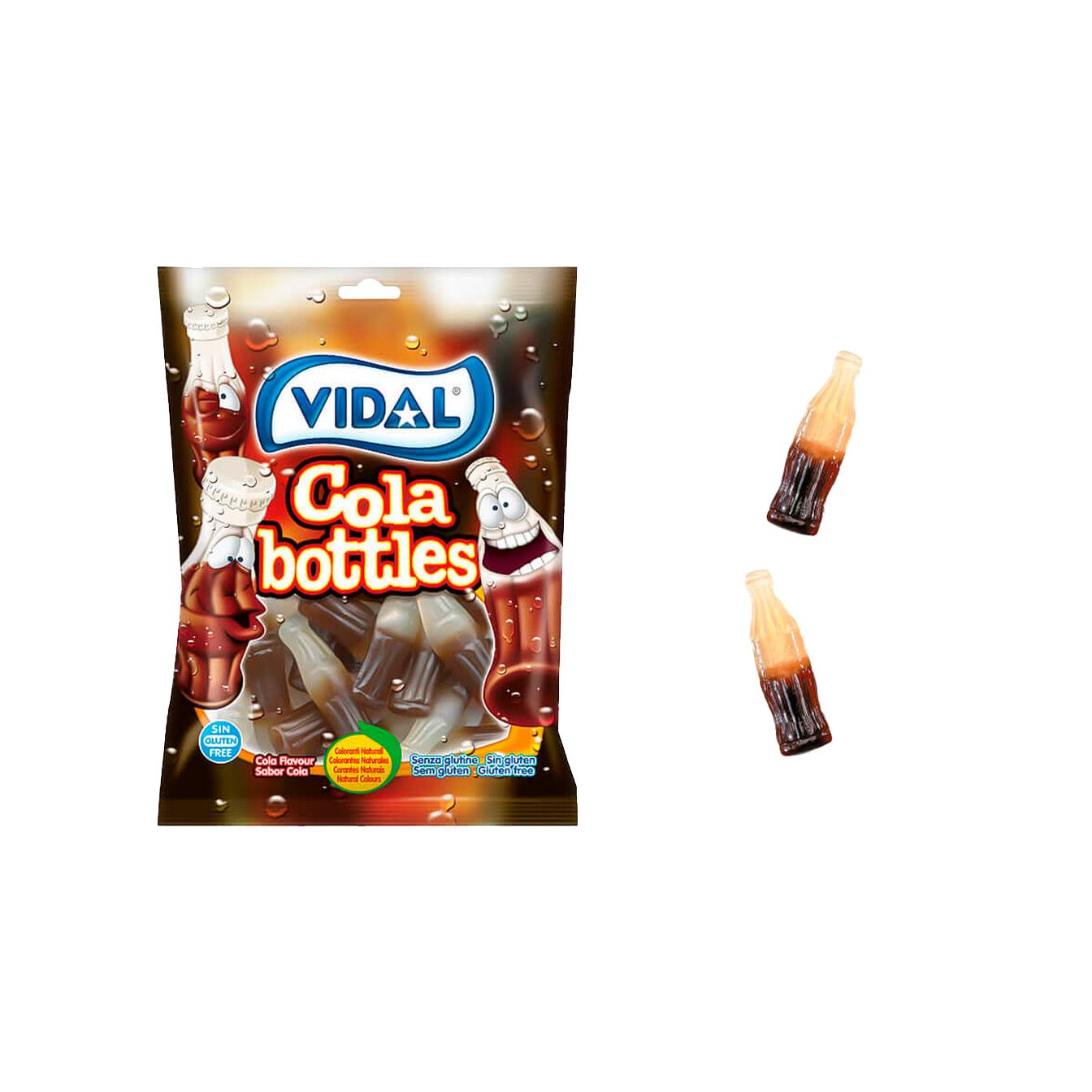 Botellas Cola 14 bolsas 90 g