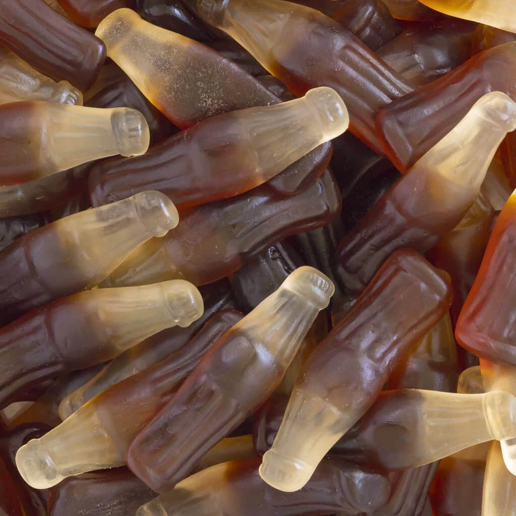 Botellas Cola Jelly bolsa 1 Kg