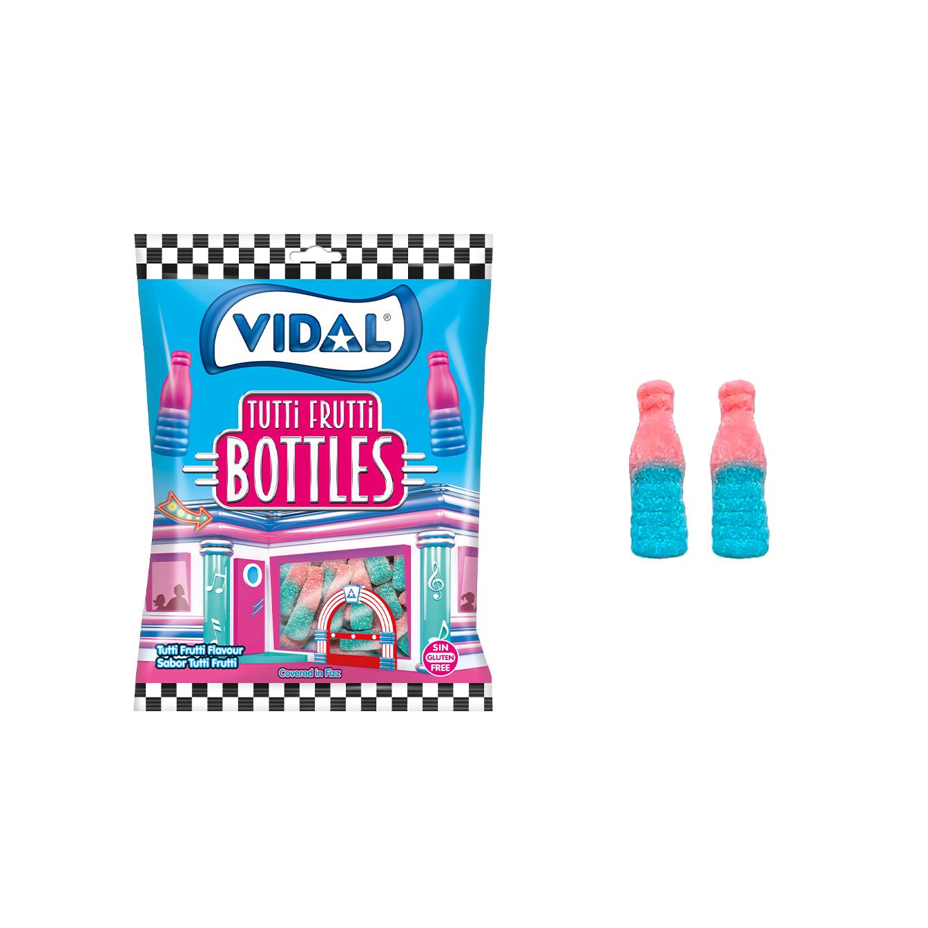 Botellas Tutti 14 bolsas de 90g