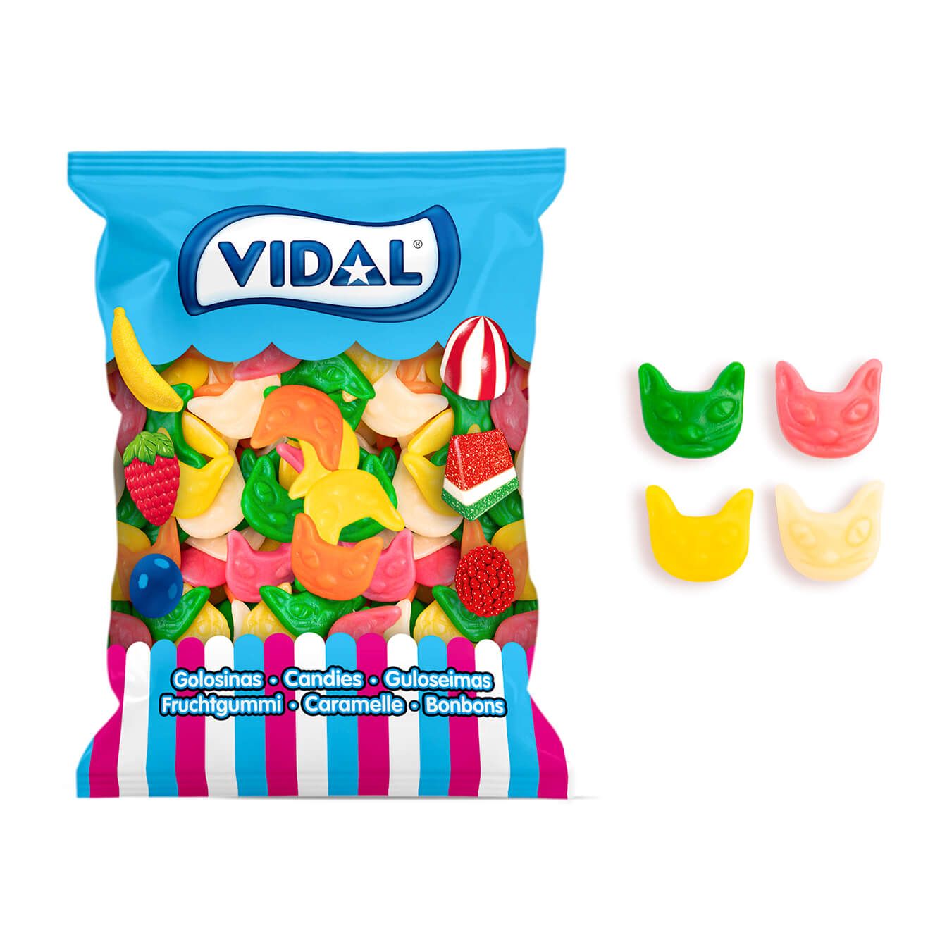 Cabezas de Gato bolsa 1,5 Kg
