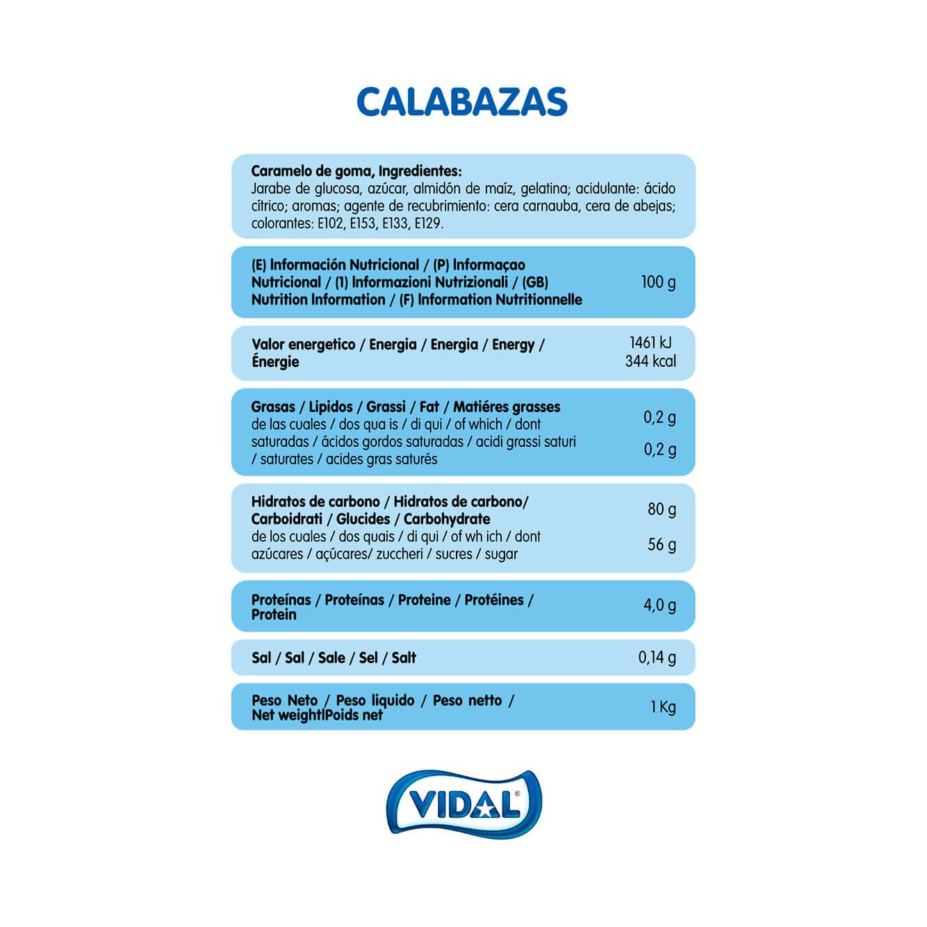 Calabazas bolsa 1 Kg