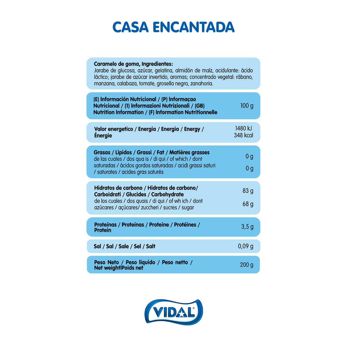 Casa Encantada 6 uds de 200g