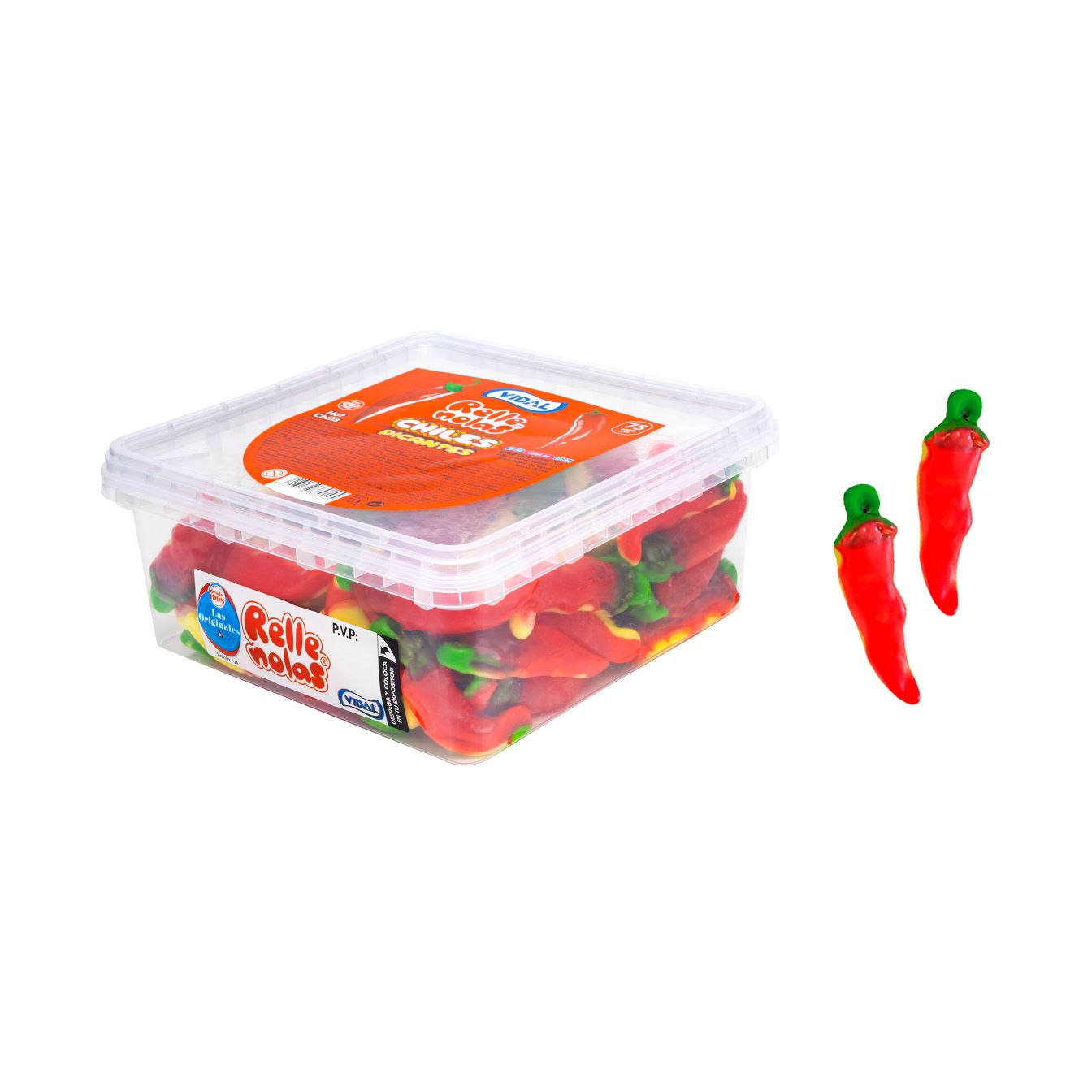 Chiles Picantes Rellenos bandeja 795g