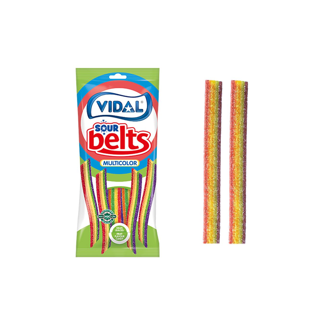Cintas Multicolor Halal 14 bolsas de 100 g