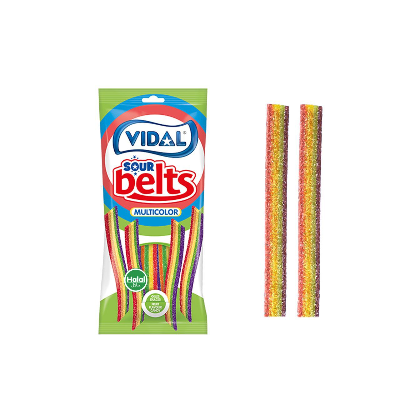 Cintas Multicolor Halal 14 bolsas de 90 g