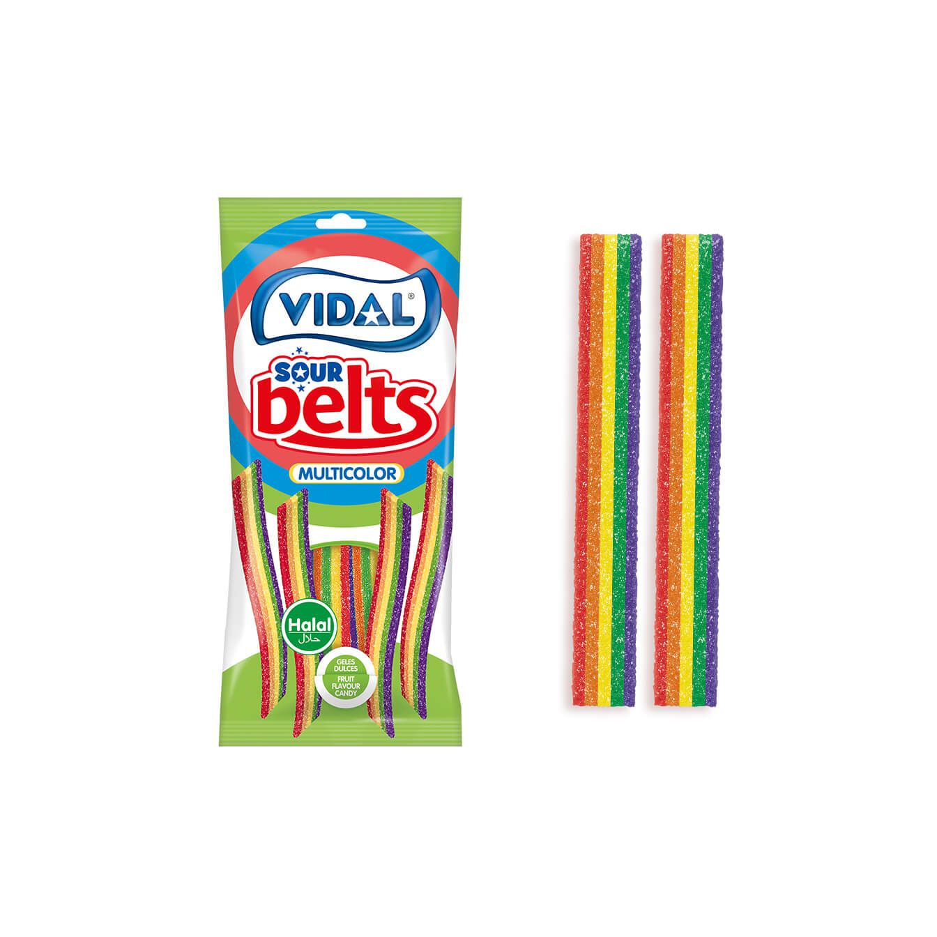 Cintas Multicolor Halal 14 bolsas de 90 g