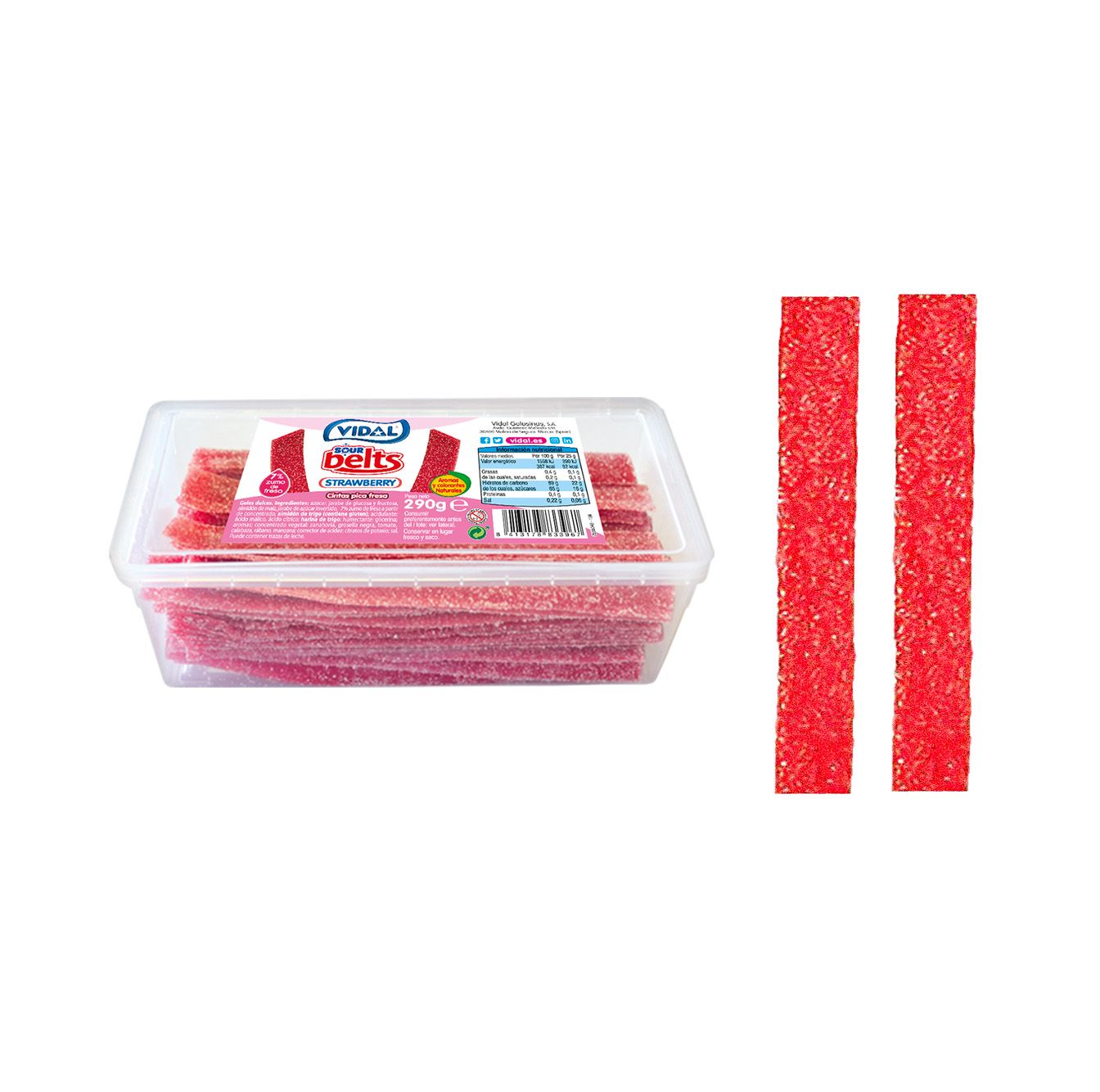 Cintas Pica Fresa 9 tarrinas de 290 g
