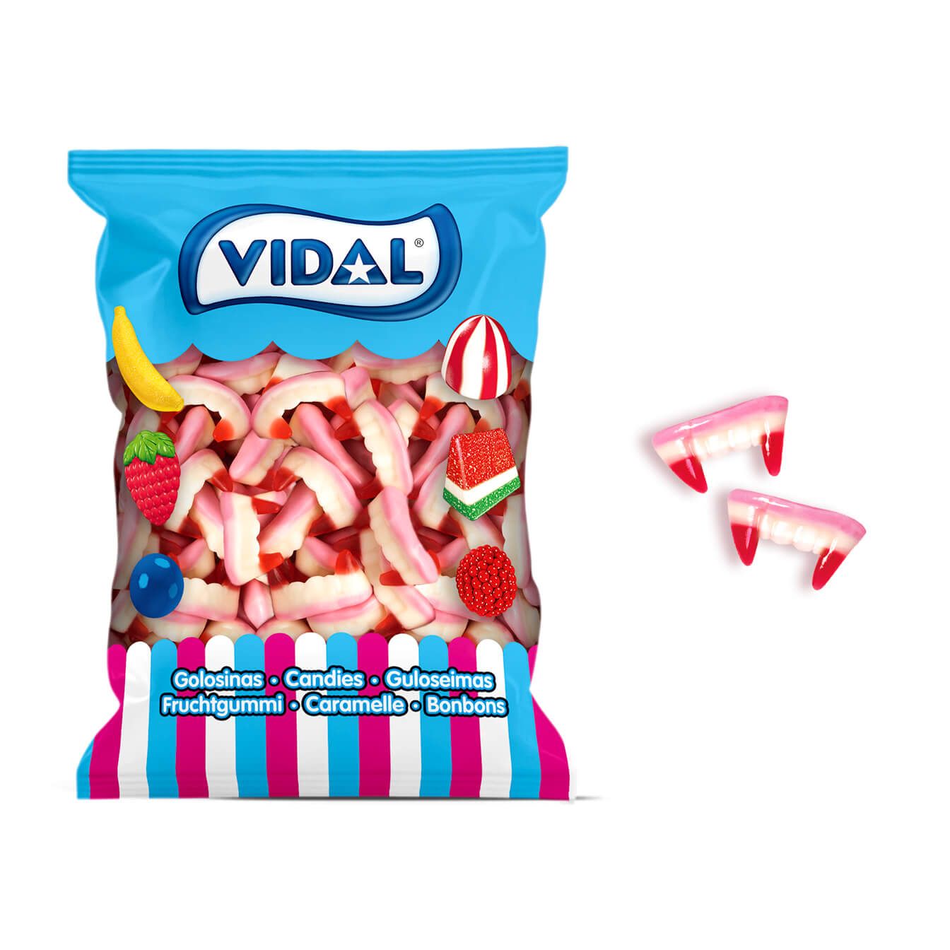 Colmillos Vampiro bolsa 1,4 Kg