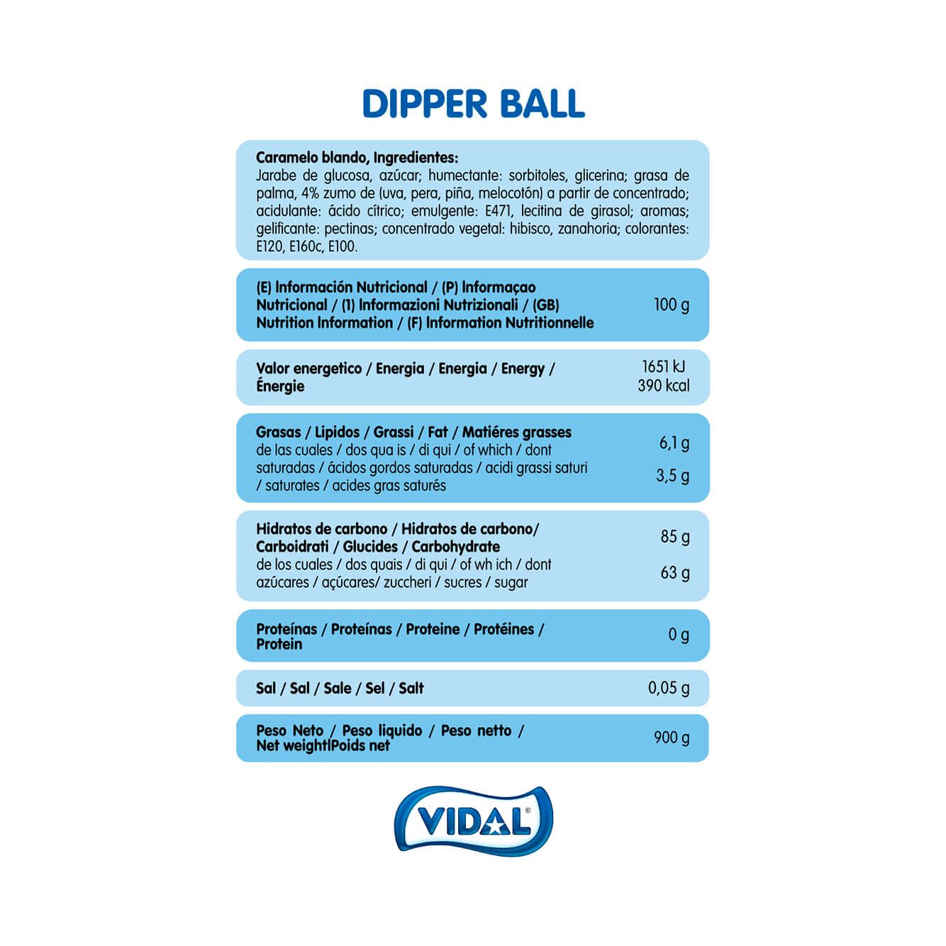 Dipper Ball Bolsa 900 g
