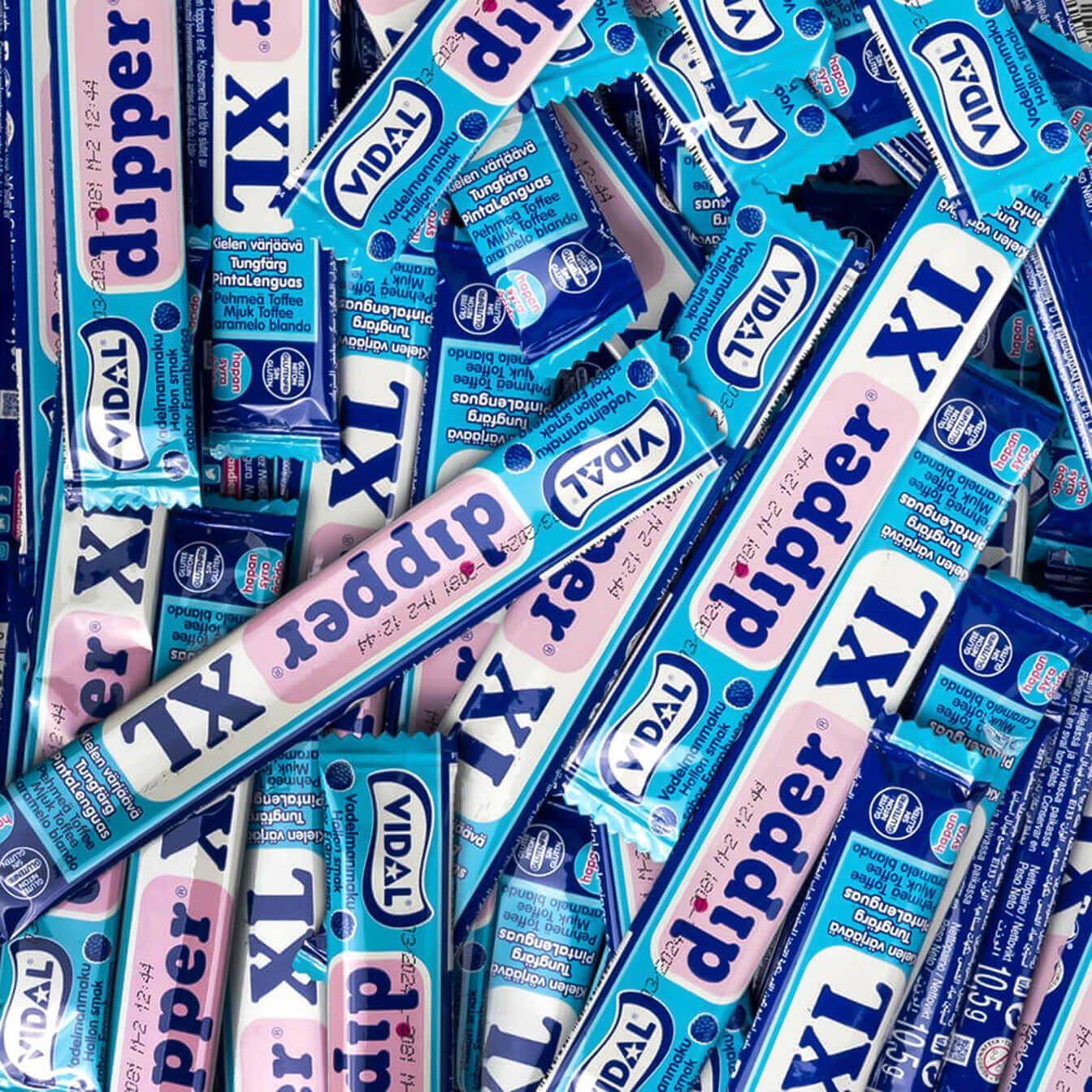 Dipper XL Frambuesa 10 estuches de 157g