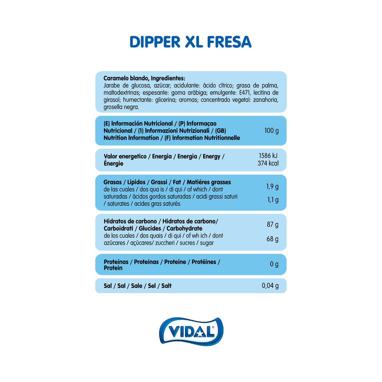 Dipper XL Fresa estuche 1 Kg