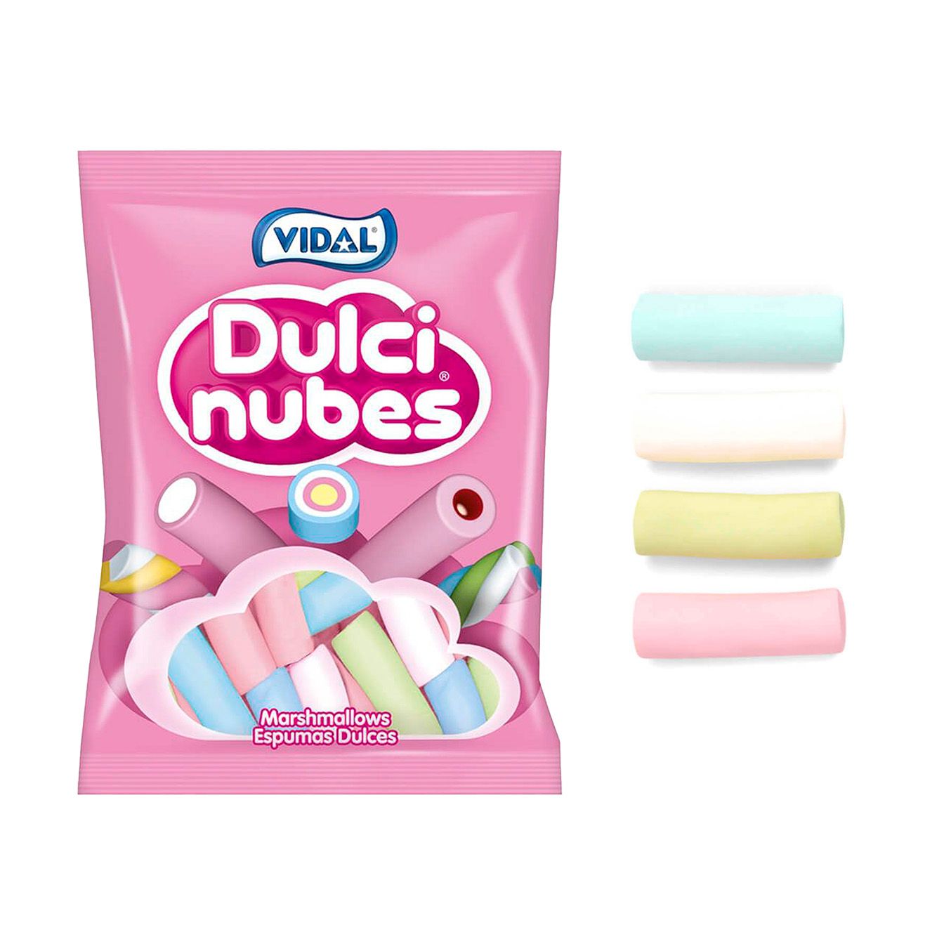 Dulcinubes de Colores bolsa 837,5 g
