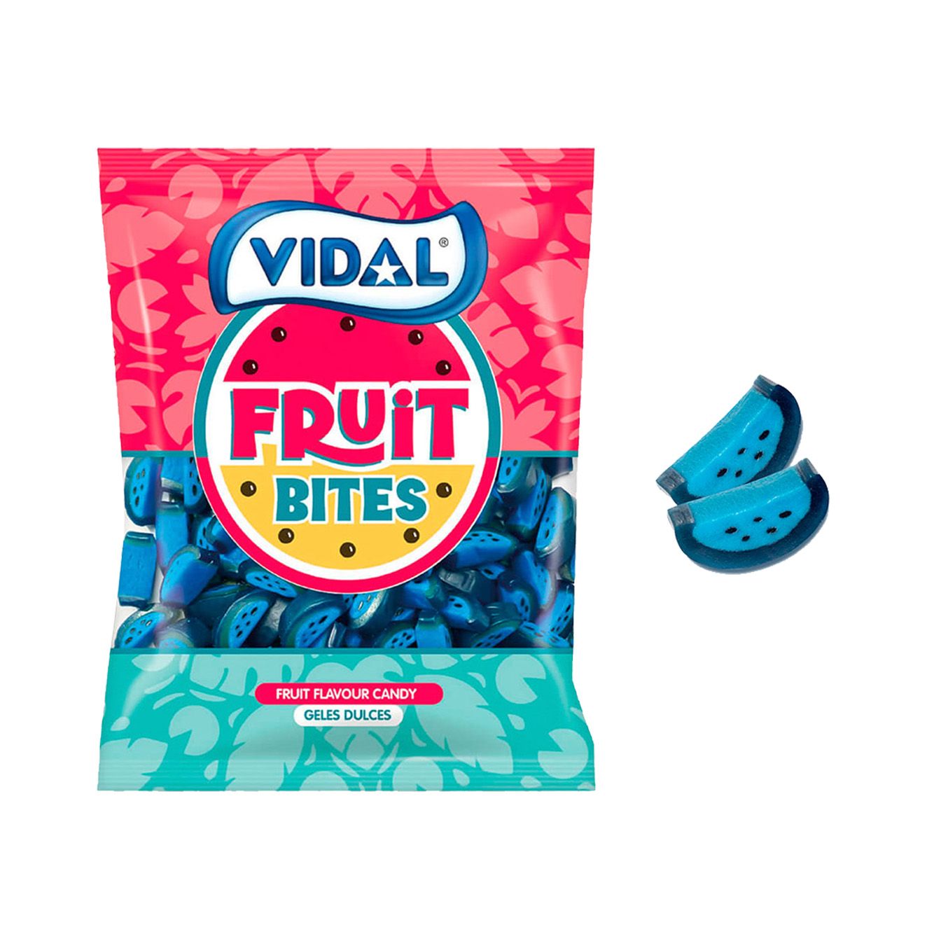 Tajadas Frambuesa Regaliz bolsa 1,5 Kg