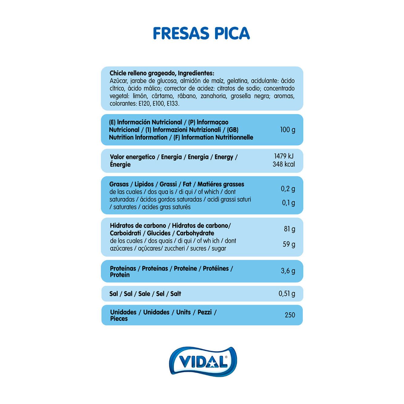 Fresas Pica Silvestres bolsa 1,5 Kg