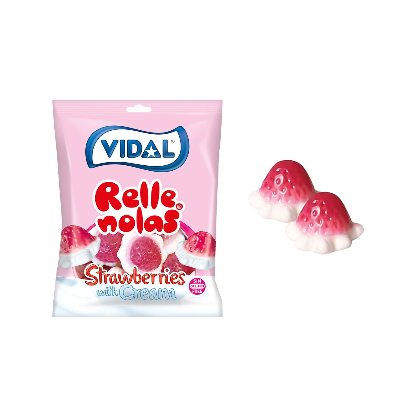 Fresones con Nata Rellenolas 14 bolsas de 90 g