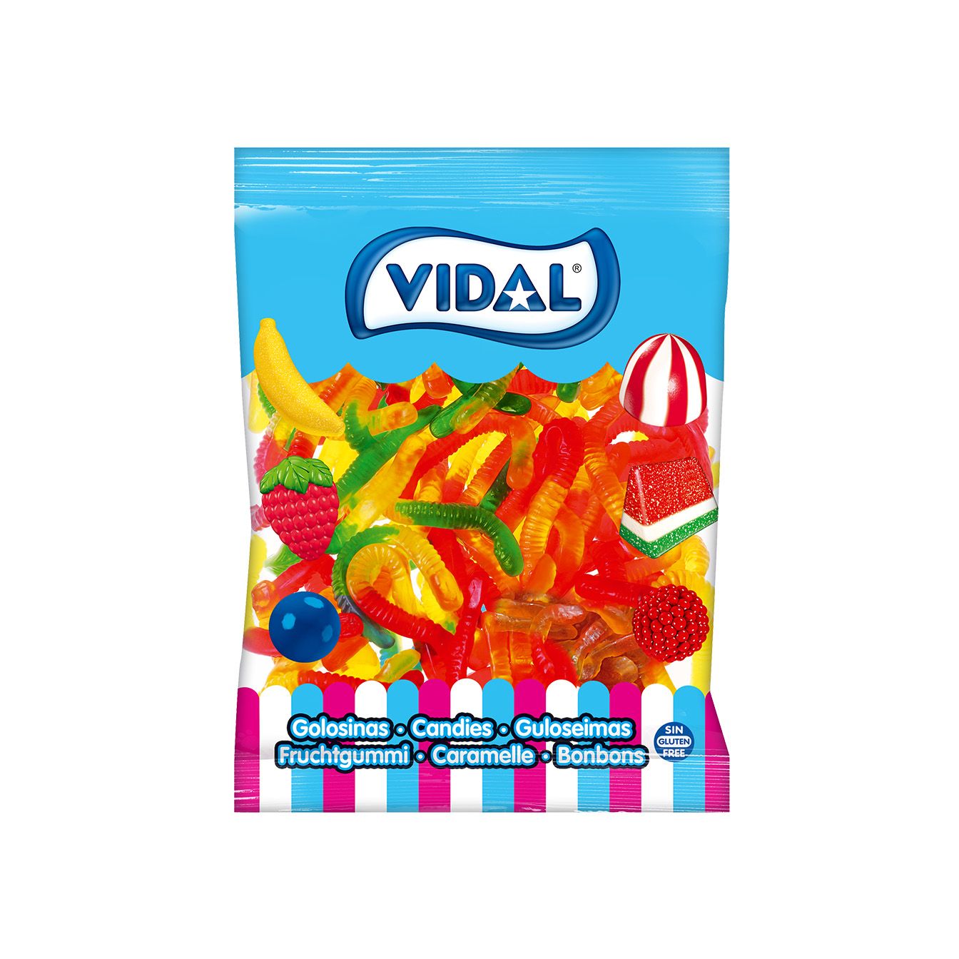 Gusanos Bicéfalos bolsa 1 Kg