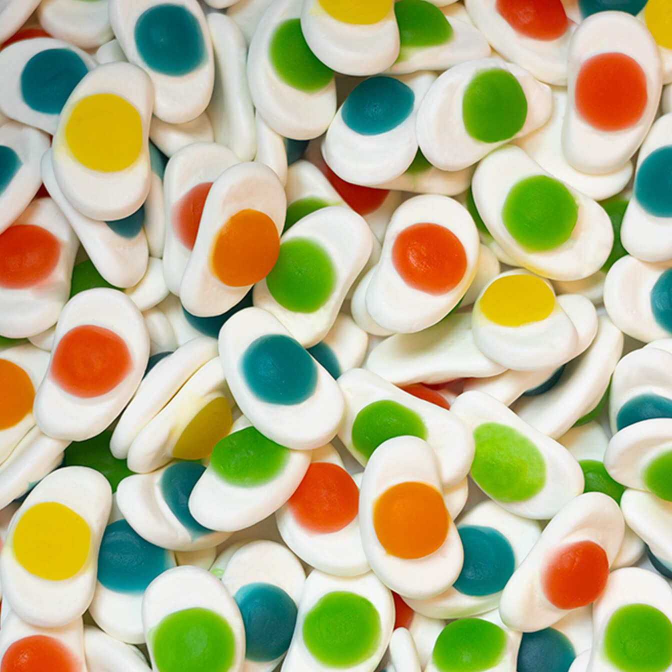 Huevos Fritos de colores bolsa 1 Kg