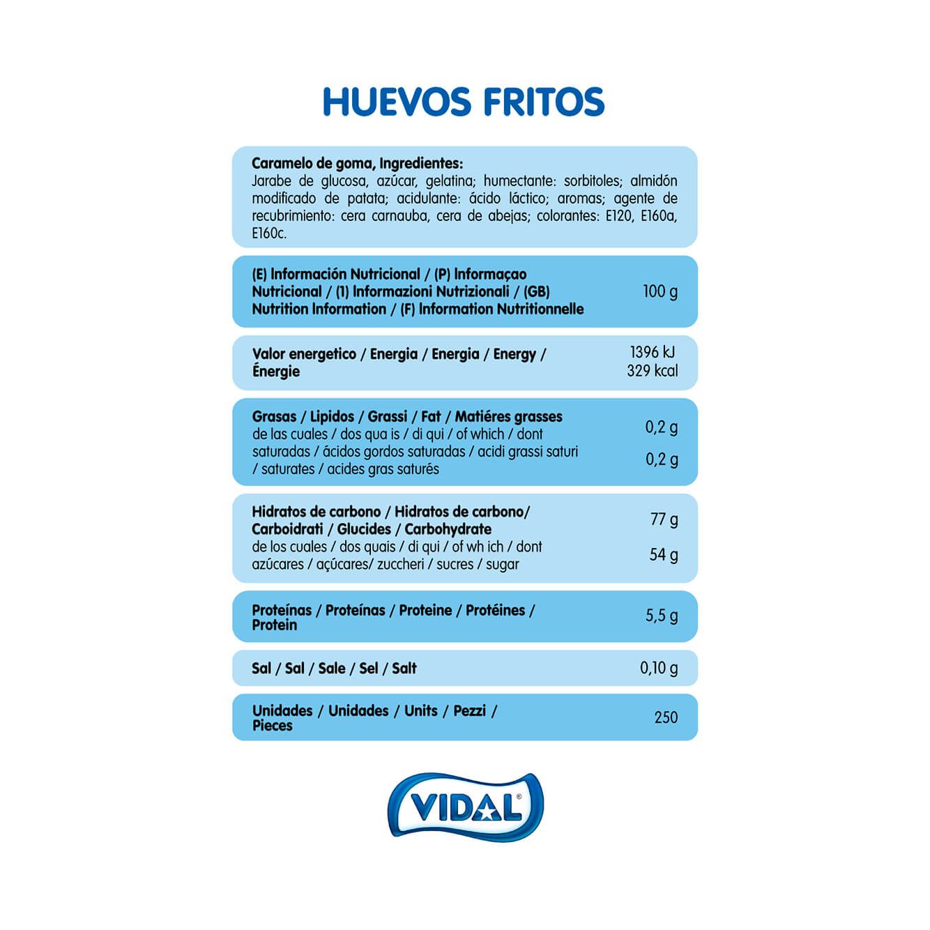 Huevos Fritos bolsa 1,5 Kg