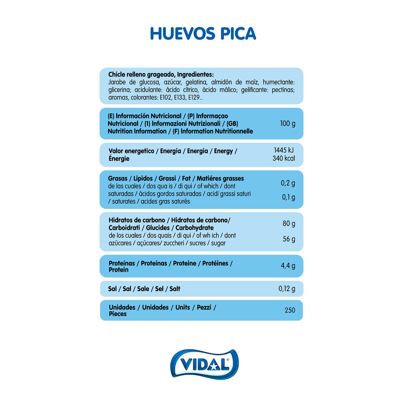 Huevos Pica bolsa 1,5 Kg