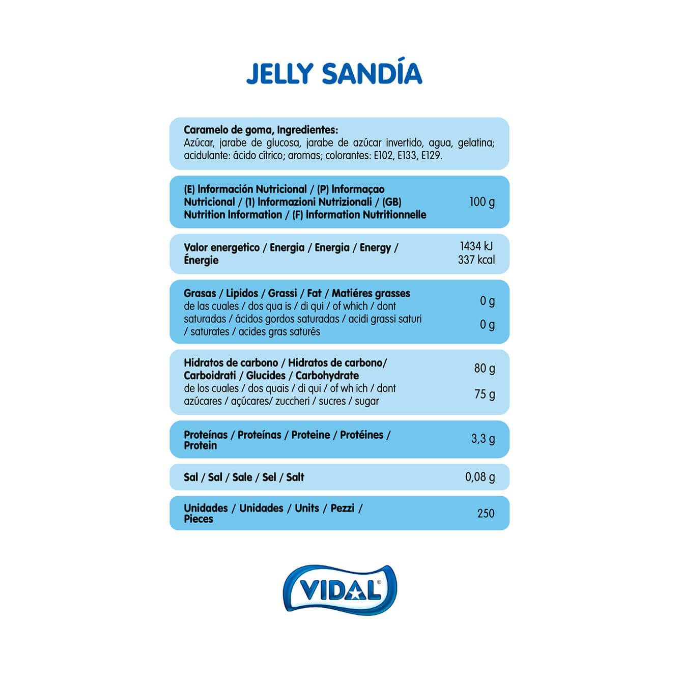 Jelly Sandía bolsa 1,5 Kg