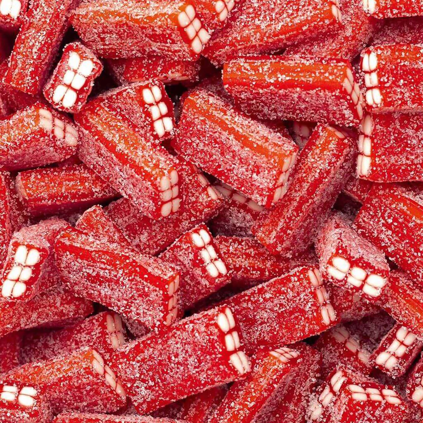 Ladrillos Rellenos Pica Fresa bolsa 1,6 Kg