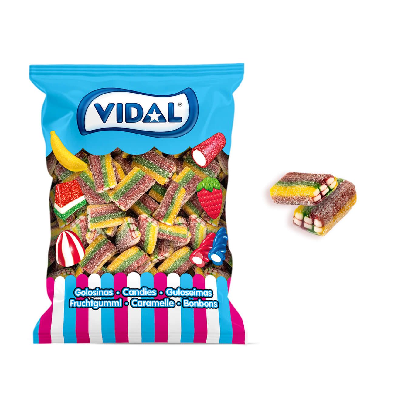 Ladrillos Rellenos Pica Multicolor bolsa 1,6 Kg