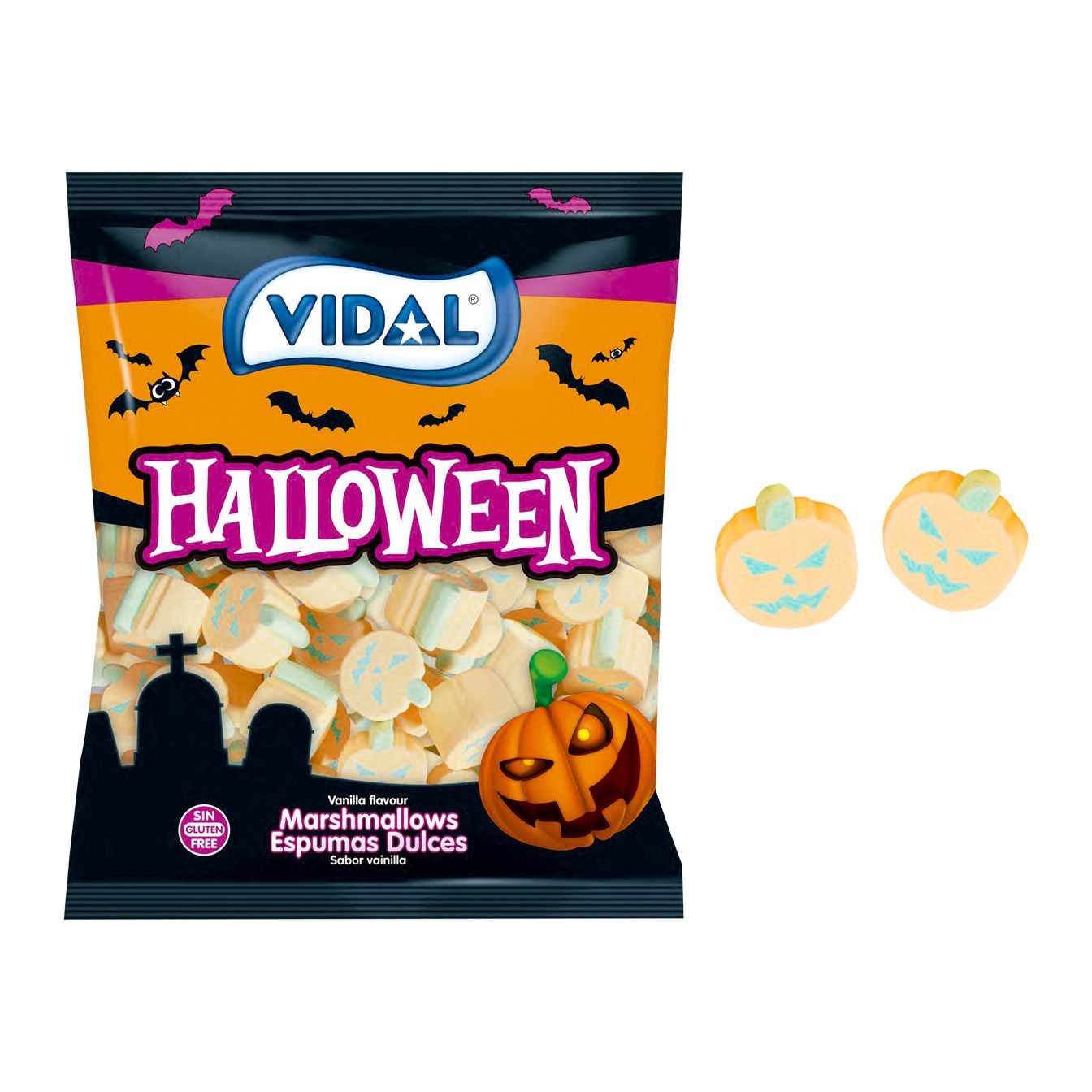 Marshmallow Calabazas 1 Kg