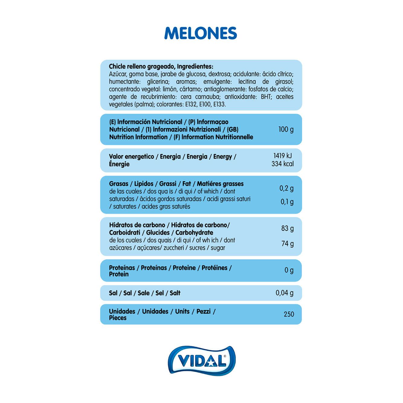 Melones bolsa 1,3 Kg