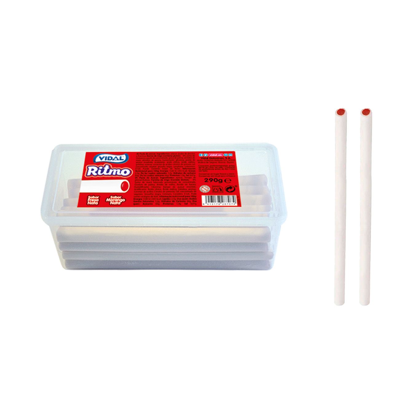 Ritmo Fresa Nata 9 tarrinas de 290g