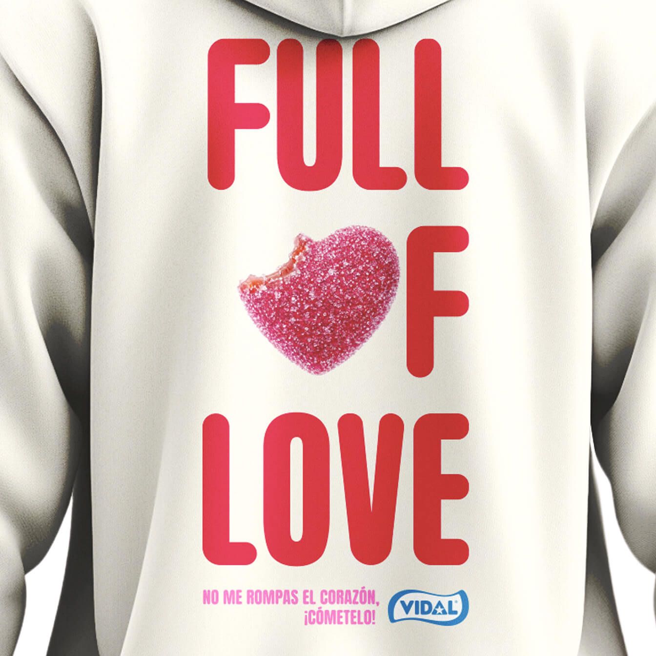 Sudadera Full of Love limited edition