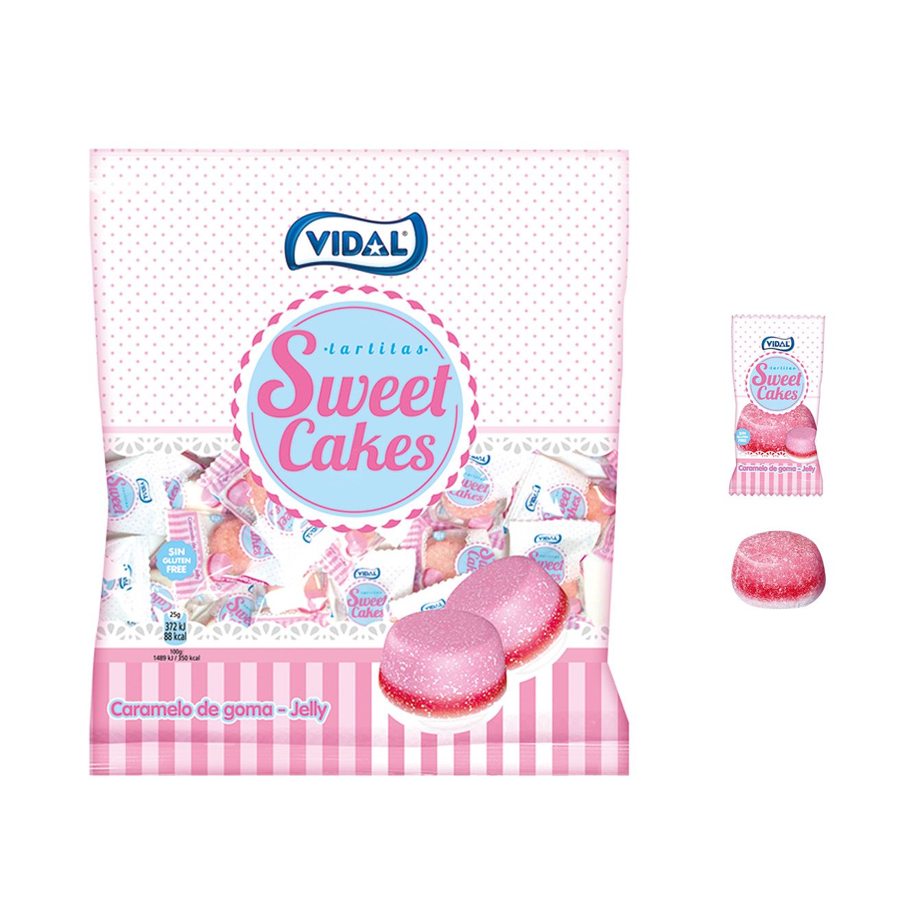 Sweet Cakes bolsa 1,2 Kg