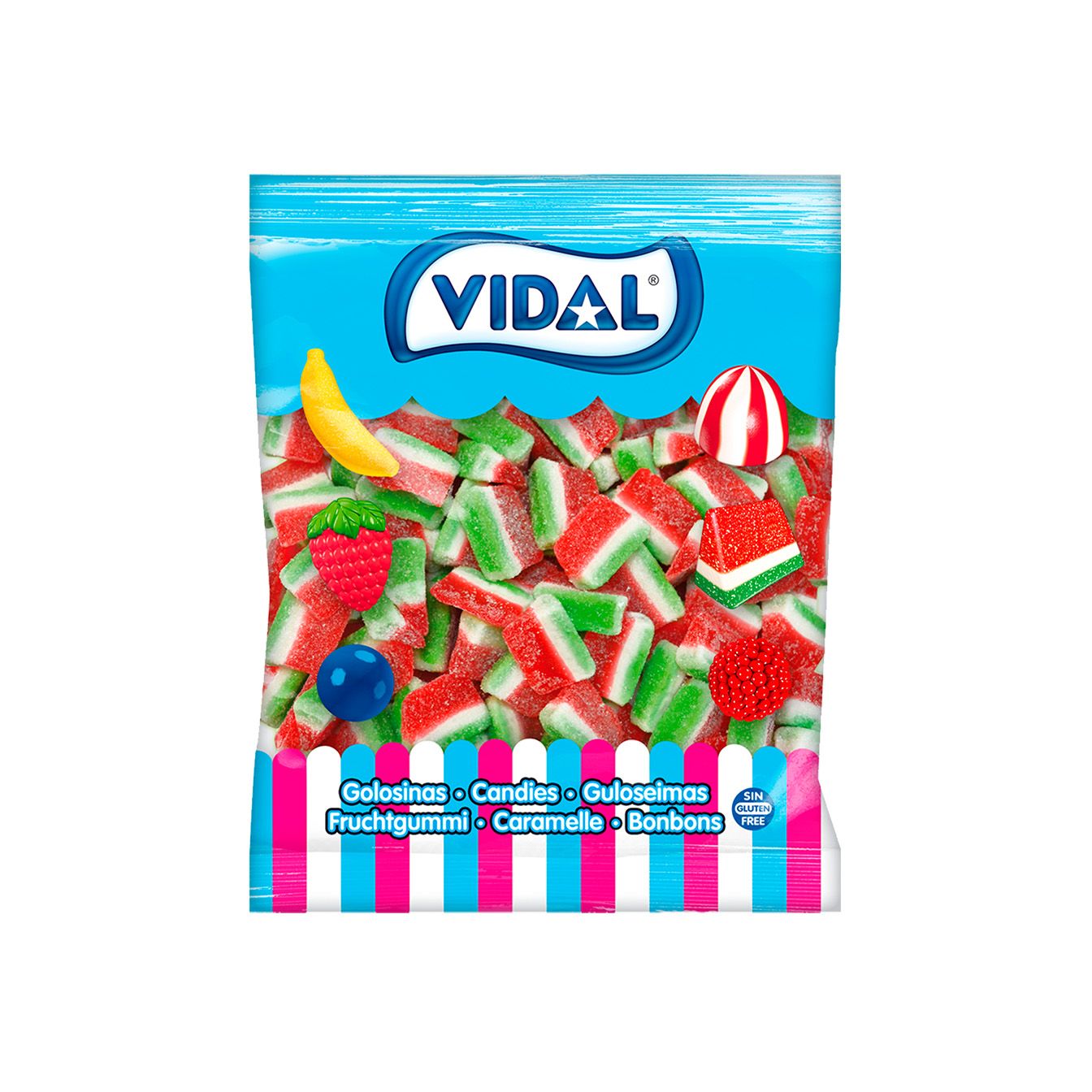 Tajadas de sandía bolsa 1 Kg