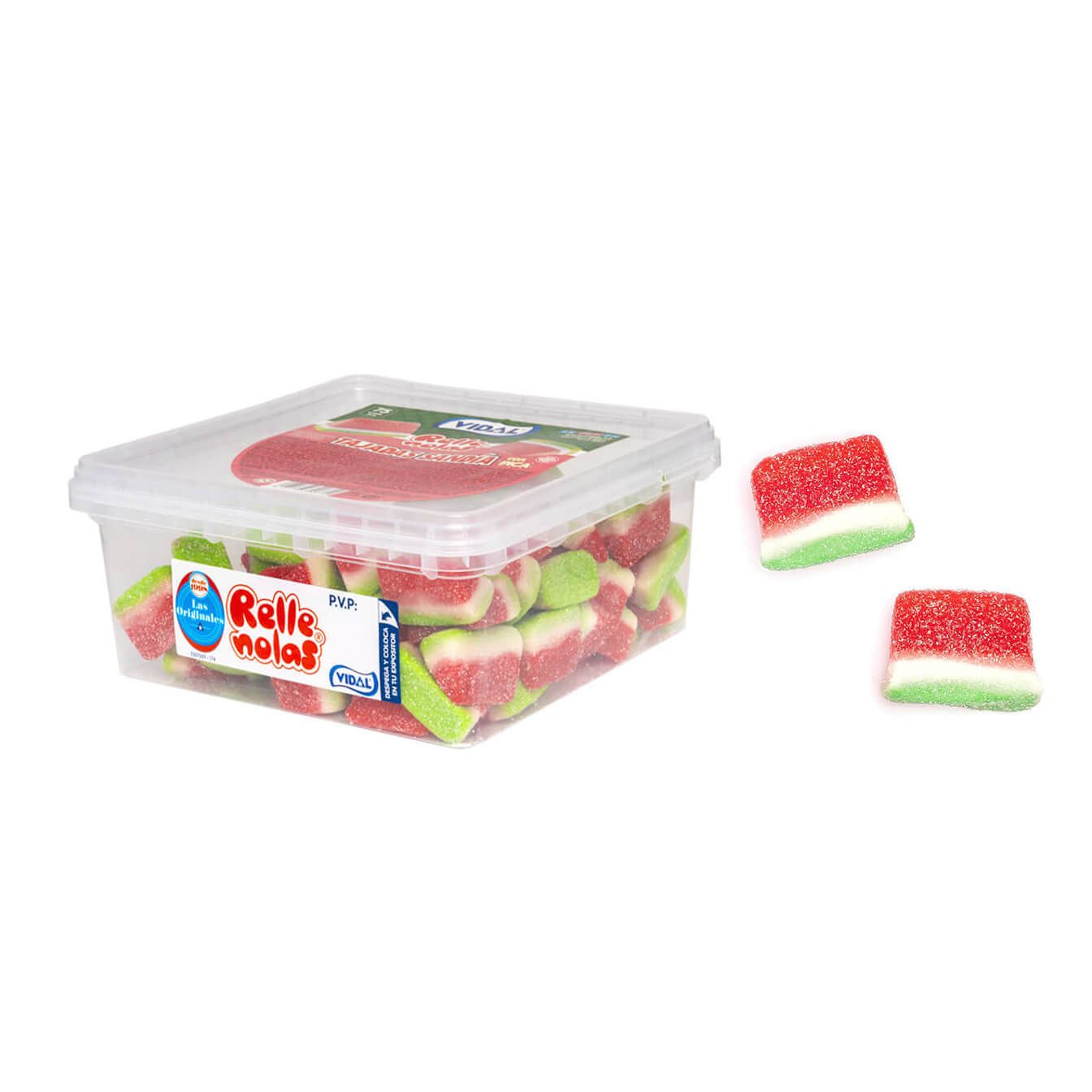 Tajadas de sandía Rellenas bandeja 75 uds