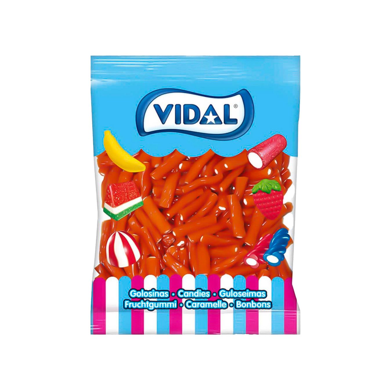 Tornillos Rellenos Fresa bolsa 1,6 Kg