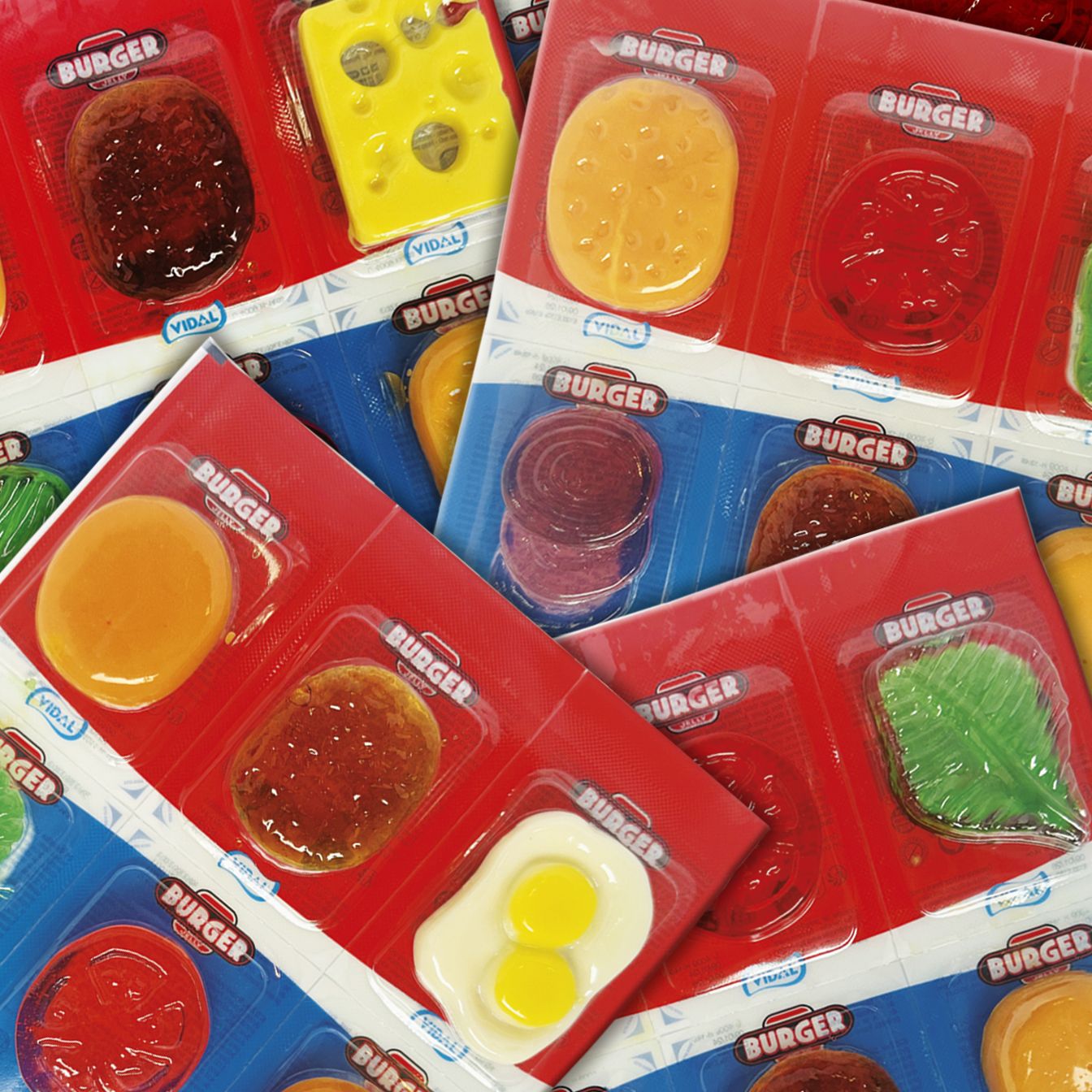 Burger Jelly estuche 66 uds Chuches online | Vidal Golosinas
