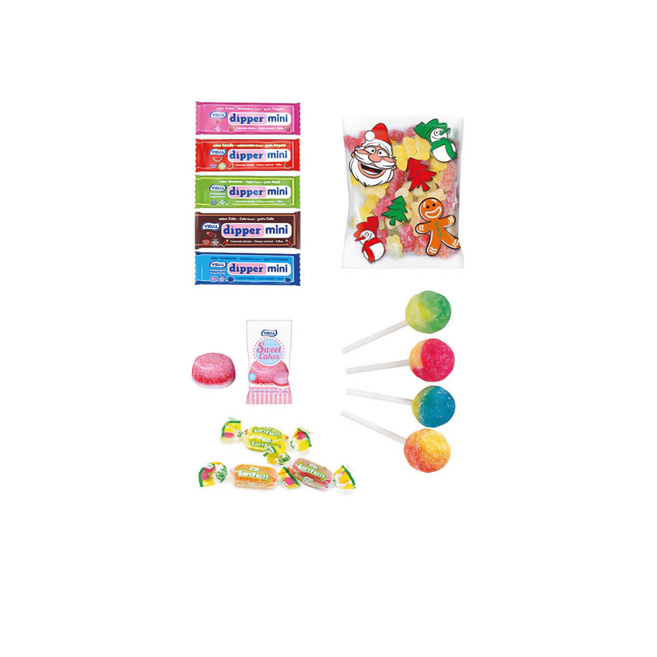 Cabeza papá Noel 180g